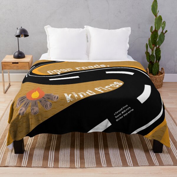 Item preview, open roads, kind fires designed and sold by InkThinkArt.