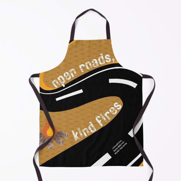 Item preview, open roads, kind fires designed and sold by InkThinkArt.