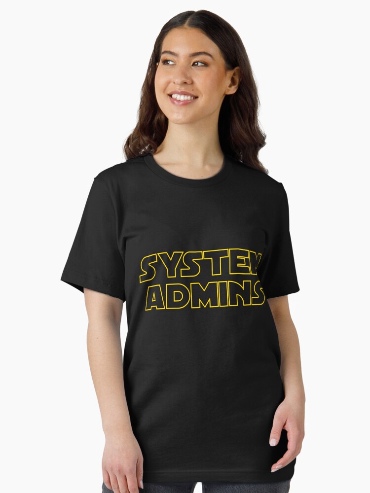 Thumbnail 2 of 7, Essential T-Shirt, system admins designed and sold by yourgeekside.