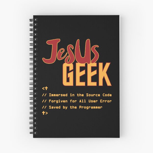 Item preview, Jesus Geek (Yellow Text) designed and sold by GatorDesign.