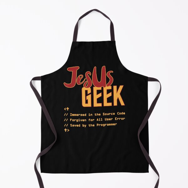 Item preview, Jesus Geek (Yellow Text) designed and sold by GatorDesign.
