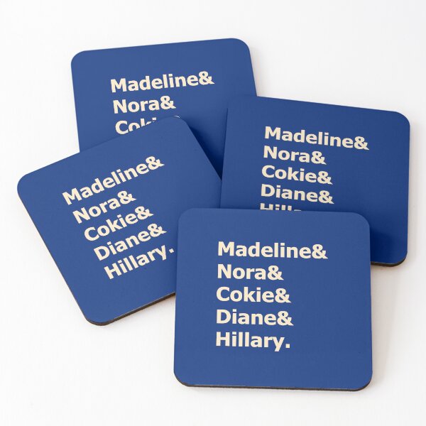 Item preview, Madeline & Nora & Cokie & Diane & Hillary.  designed and sold by FunnyClever.