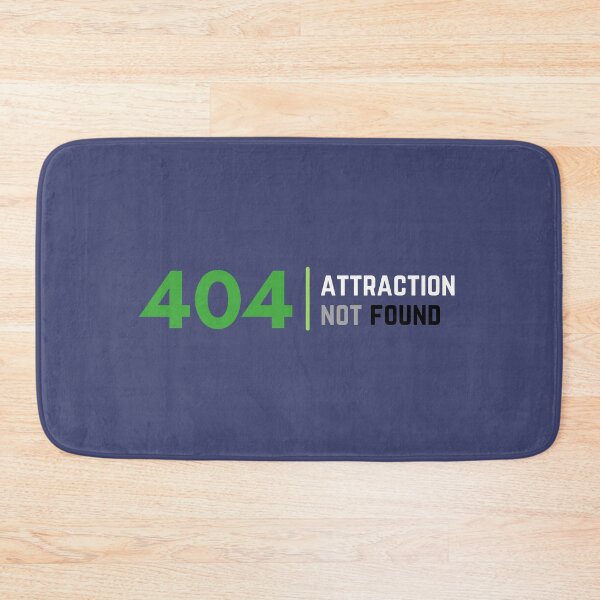 Item preview, 404 Aro Attraction Not Found. Aromantic Pride designed and sold by Subtle Pride Shop.