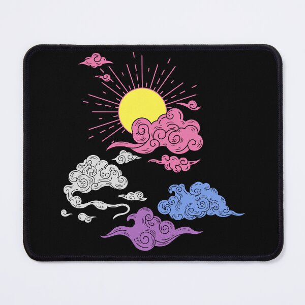 Item preview, Sun and Clouds. Bigender Pride designed and sold by Subtle Pride Shop.