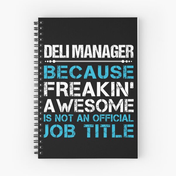 Item preview, Deli Manager T Shirt - Freaking Awesome Gift Item Tee designed and sold by watkinsmat.