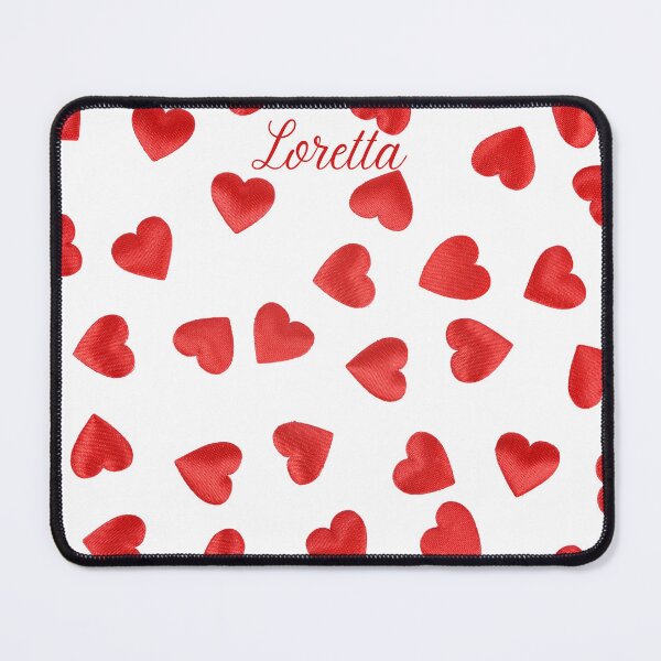 Item preview, Loretta Red Hearts Design designed and sold by debmund.