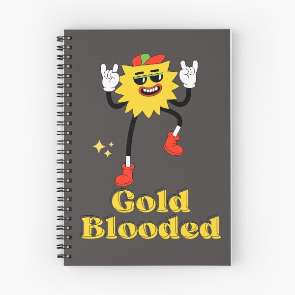 Item preview, Gold blooded  designed and sold by Giovanni's  Brown Quotes.
