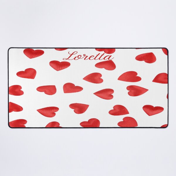 Item preview, Loretta Red Hearts Design  designed and sold by debmund.