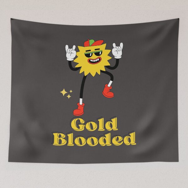 Item preview, Gold blooded  designed and sold by Giovanni's  Brown Quotes.