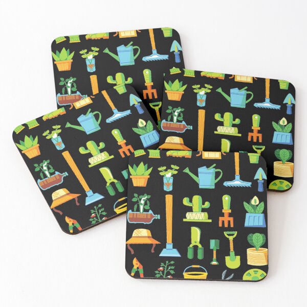 Item preview, Garden Gear - Spring Gardening Pattern w/ Garden Tools & Supplies designed and sold by chetan786.