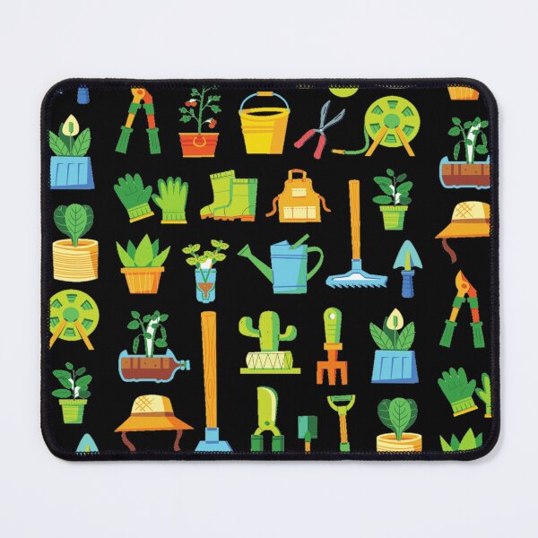 Item preview, Garden Gear - Spring Gardening Pattern w/ Garden Tools & Supplies designed and sold by chetan786.