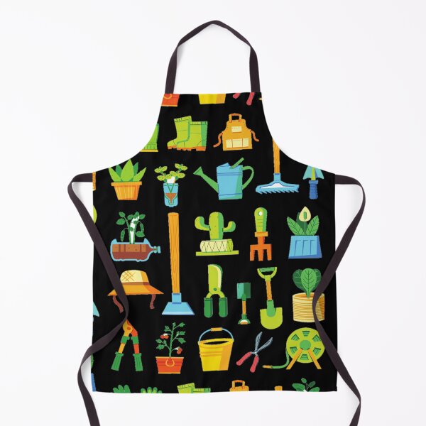 Item preview, Garden Gear - Spring Gardening Pattern w/ Garden Tools & Supplies designed and sold by chetan786.