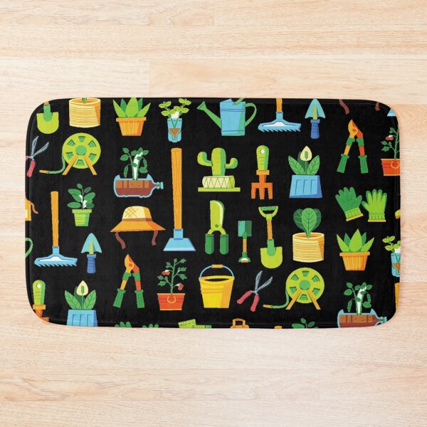 Item preview, Garden Gear - Spring Gardening Pattern w/ Garden Tools & Supplies designed and sold by chetan786.