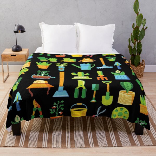 Item preview, Garden Gear - Spring Gardening Pattern w/ Garden Tools & Supplies designed and sold by chetan786.