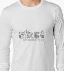 sunday in the park with george Long Sleeve T-Shirt