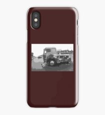 Unique and rare 1980 Race Trucks France 15 (n&b) (t) " fawn paint Picasso ! Olao-Olavia by Okaio Créations iPhone Case/Skin