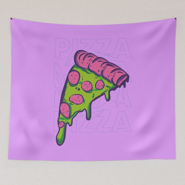 Item preview, N E O N - P I Z Z A  Trippy Colorful designed and sold by Full Moon.