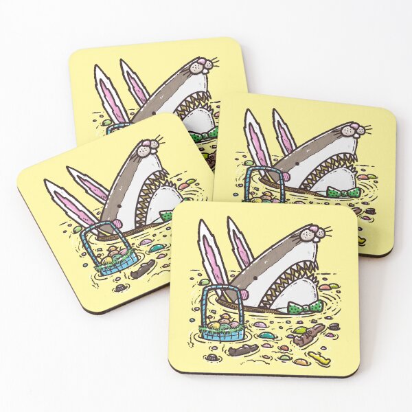 Item preview, The Easter Bunny Shark II designed and sold by nickv47.