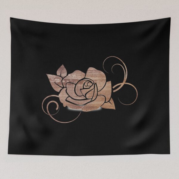 Item preview, FLOWERS CARVED WOOD Classic  designed and sold by likarayyerly.