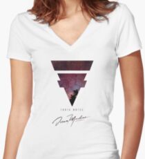 Tokyo Hotel Galaxy Women's Fitted V-Neck T-Shirt