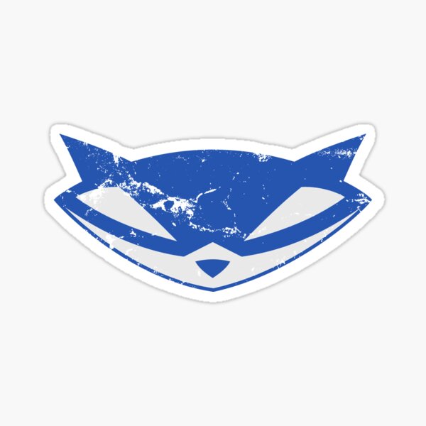 Sly Cooper - Distressed Sticker