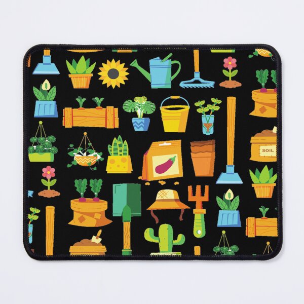 Item preview, Garden Gear - Spring Gardening Pattern w/ Garden Tools & Supplies designed and sold by chetan786.