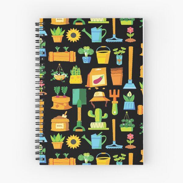 Item preview, Garden Gear - Spring Gardening Pattern w/ Garden Tools & Supplies designed and sold by chetan786.