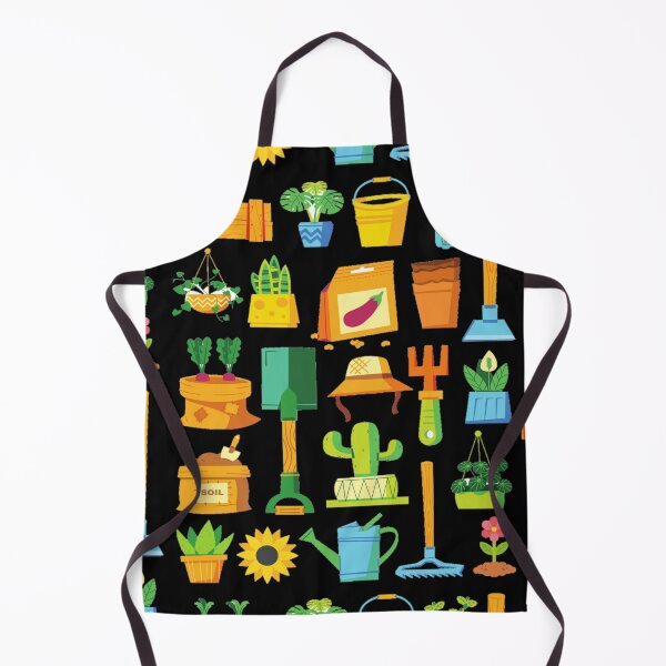 Item preview, Garden Gear - Spring Gardening Pattern w/ Garden Tools & Supplies designed and sold by chetan786.
