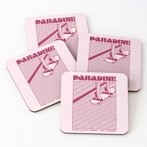 Item preview, Retro Halftone Pink Paradise designed and sold by annabellina.
