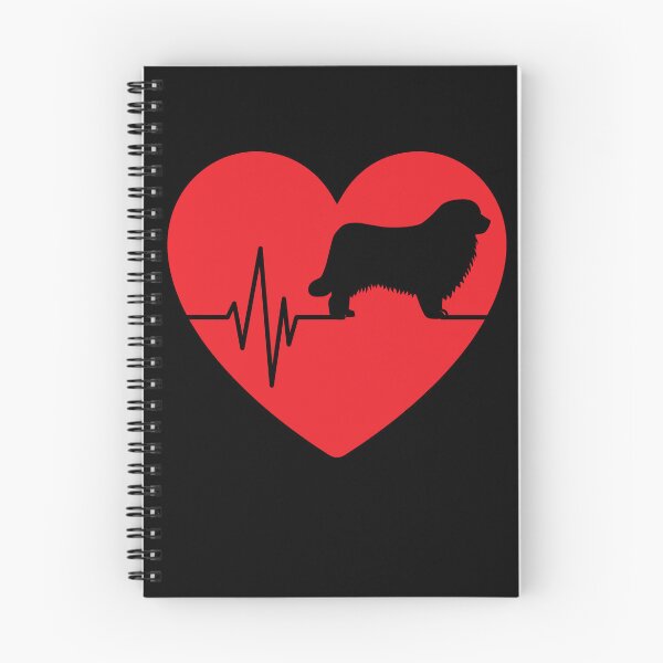 Item preview, newfoundland dog silhouette for women heart gifts designed and sold by alaechamlal.