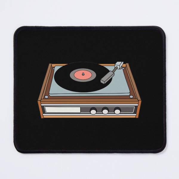 Item preview, Classic Vinyl Record Player Sticker designed and sold by rikazr6sr1.