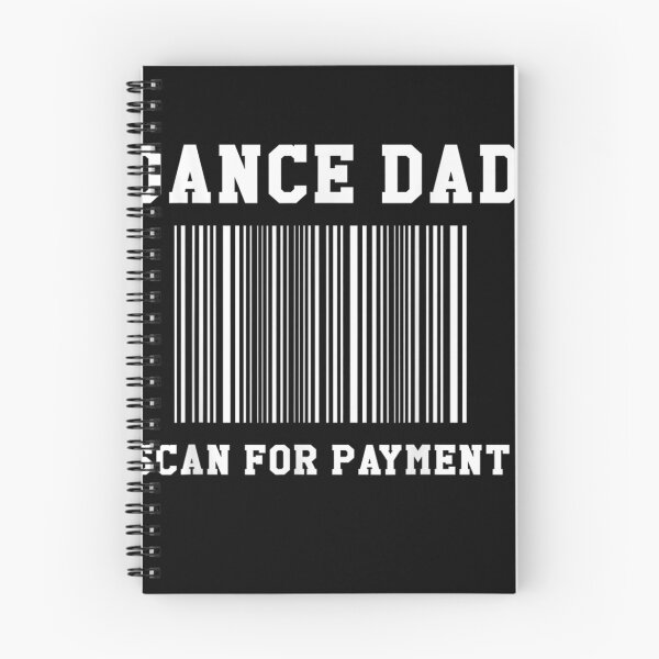 Item preview, Mens Dance Dad Scan For Payment Dancer Father Dancing Joke T-Shirt designed and sold by BertzEgmont.
