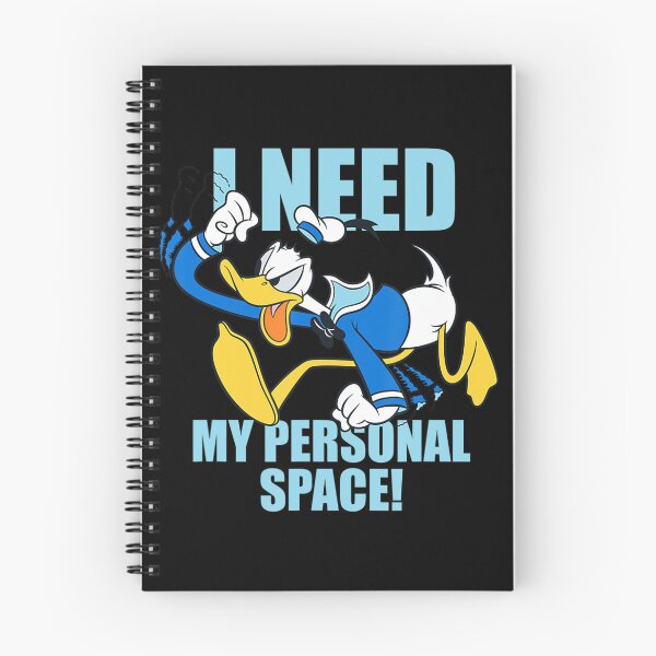 Aperçu de l'œuvre Donald Duck J'ai besoin de mon espace personnel créée et vendue par DonaldUS.