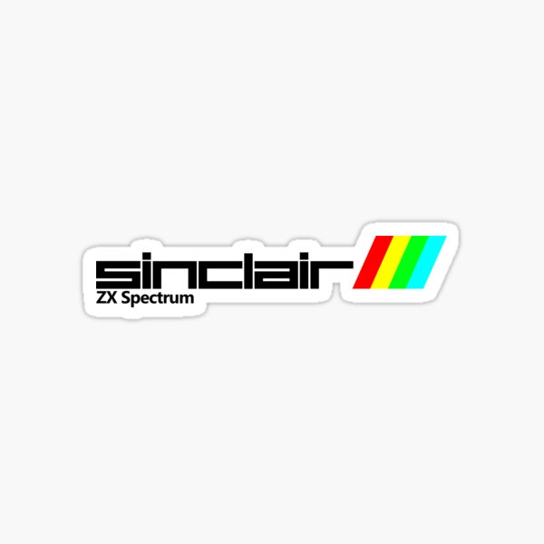 zx spectrum sinclair Sticker