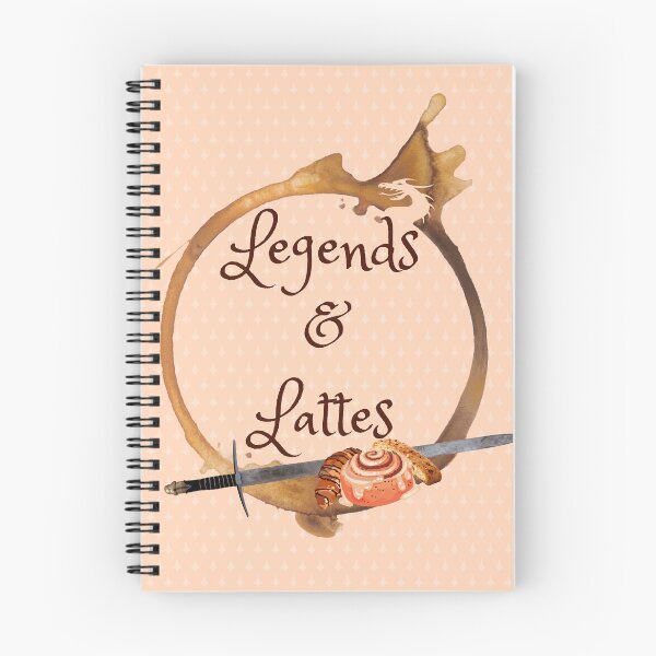 Item preview, Legends and Lattes designed and sold by InkThinkArt.