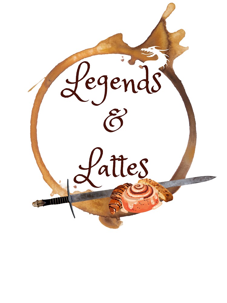 Legends and Lattes Kids T-Shirt for Sale by InkThinkArt