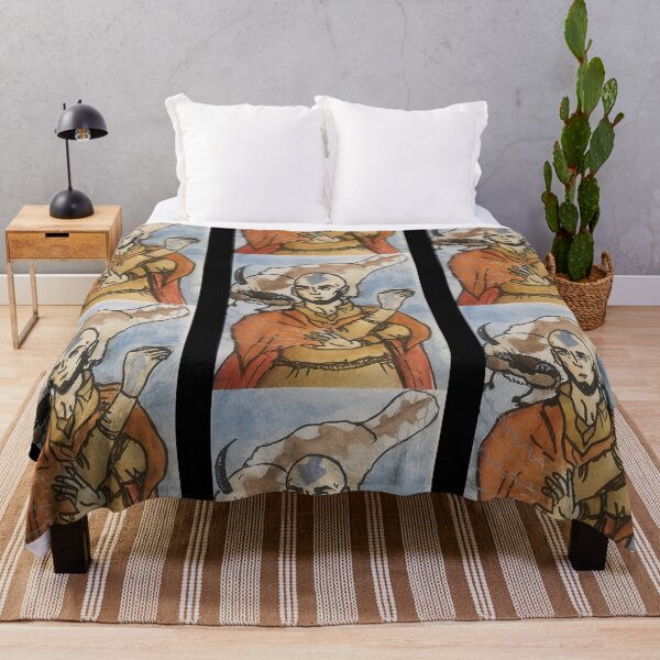 Item preview, Copy of Ugly Christmas Basset Hound Pajama Christmas Avatar Aang Watercolour designed and sold by Geoffre5612787.