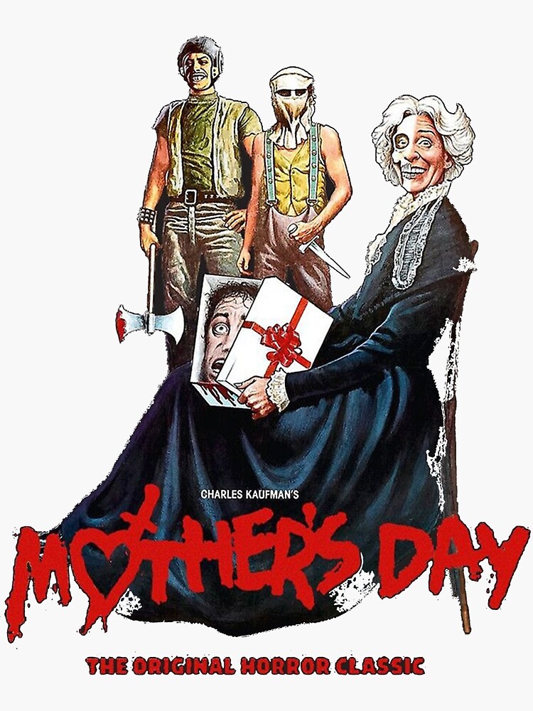 "Mother's Day Horror Movie " Sticker by Mickey4070 Redbubble