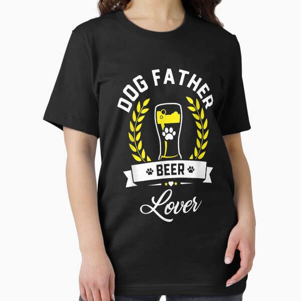 Mens Dog Father Beer Lover Shirt Best Dog Dad Shirt Father's Day Mens Dog Father Beer Lover Shirt Best Dog Dad Shirt Father's Day