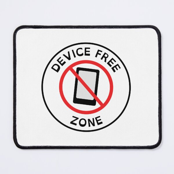 Item preview, Device free Zone, digital detox, no phones, no technology,detox, mental health designed and sold by Hollyharry.