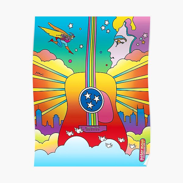 Peter Max "Make Every Day Earth Day" Lithograph 