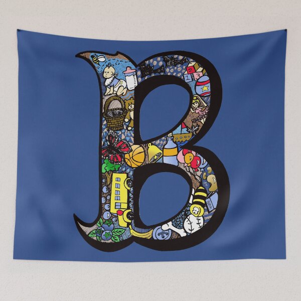 Item preview, Doodle Letter B designed and sold by missmann.