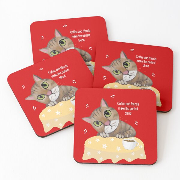 Item preview, Coffee and friends make the perfect blend designed and sold by fernandobos.