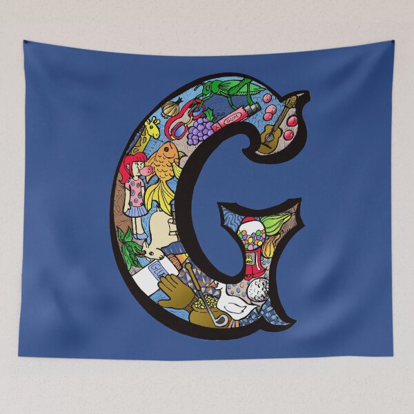 Item preview, Doodle Letter G designed and sold by missmann.