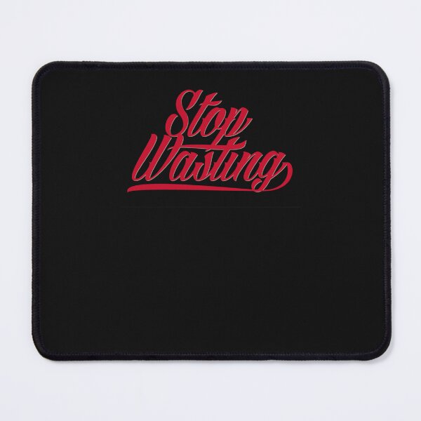 Item preview, Stop wasting slim fit t-shirt Essential T-Shirt designed and sold by JuttaMiller.
