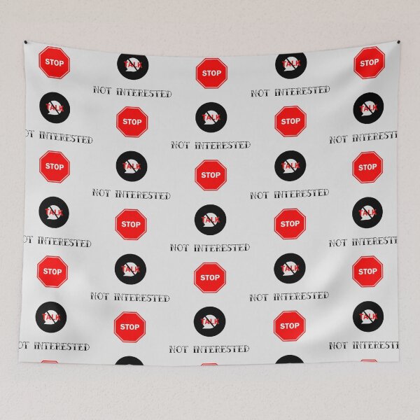 Item preview, STOP NOT INTERESTED T-SHIRT Classic T-Shirt designed and sold by JuttaMiller.