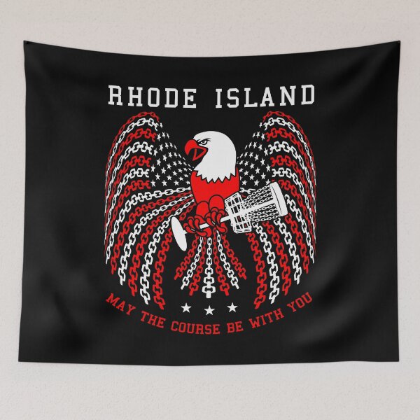 Item preview, May The Course Be With You Rhode Island Disc Golf Eagle designed and sold by GrandeDuc.
