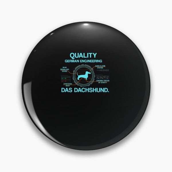 Item preview, Quality German Engineering  Das Dachshund Essential T-Shirt designed and sold by NinoHardt.