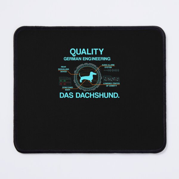 Item preview, Quality German Engineering Das Dachshund Essential T-Shirt designed and sold by NinoHardt.