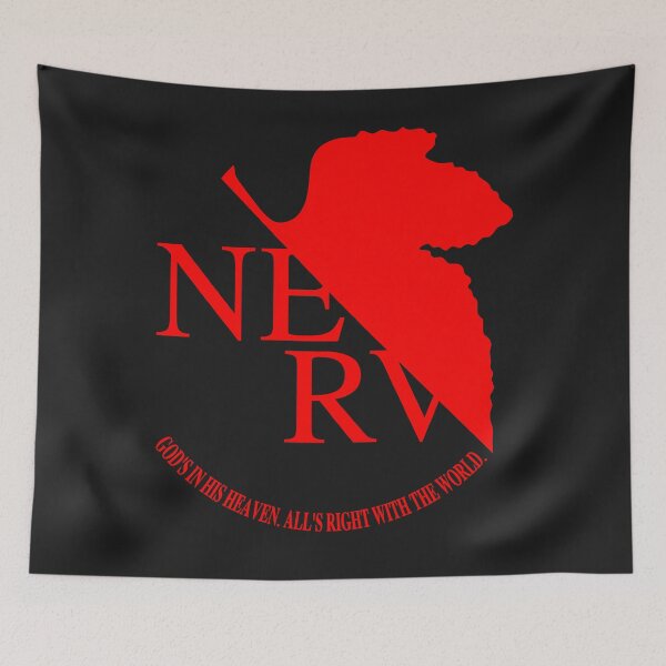 Item preview, Nerv logo, neon genesis evangelion essential t shirt designed and sold by themede7382.